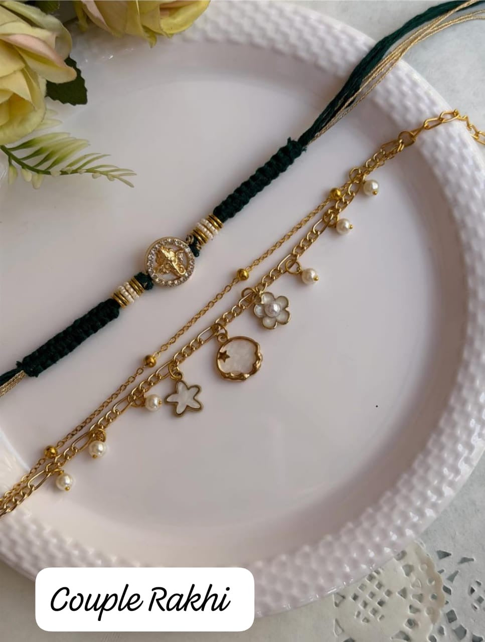 Couple Rakhi Set