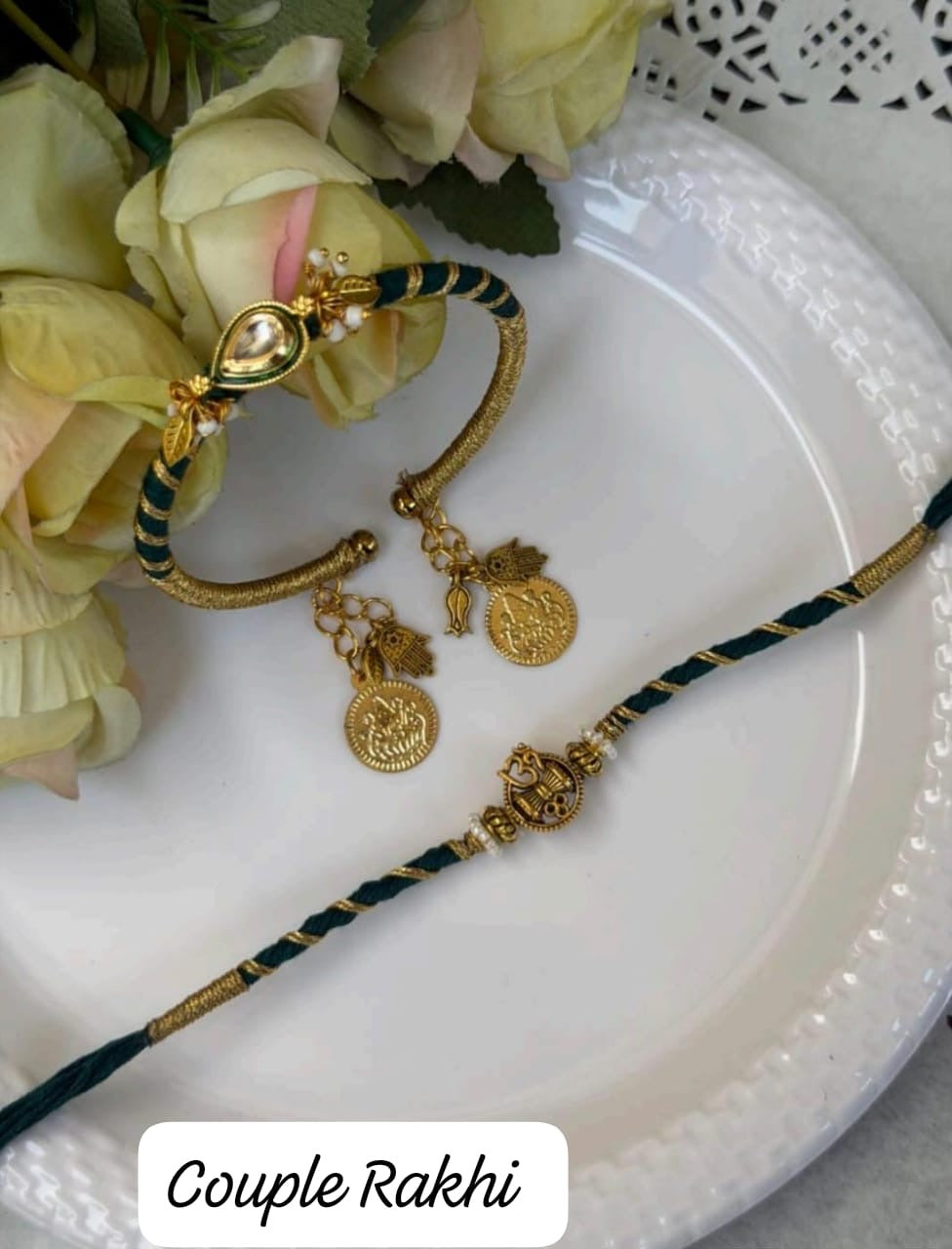 Couple Rakhi Set