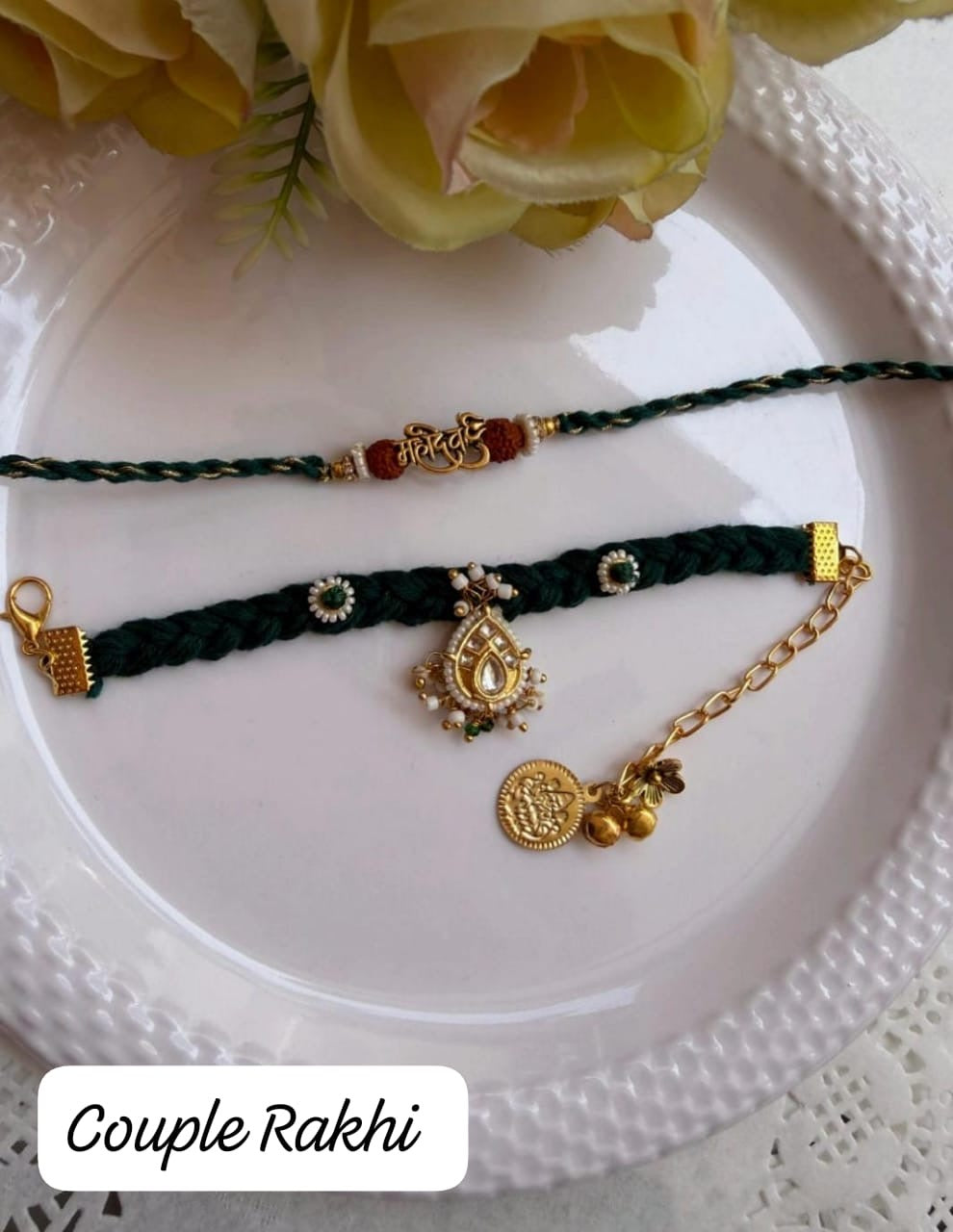 Couple Rakhi Set