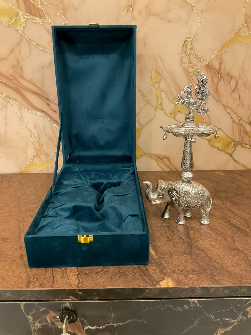 German Silver Elephant Samai