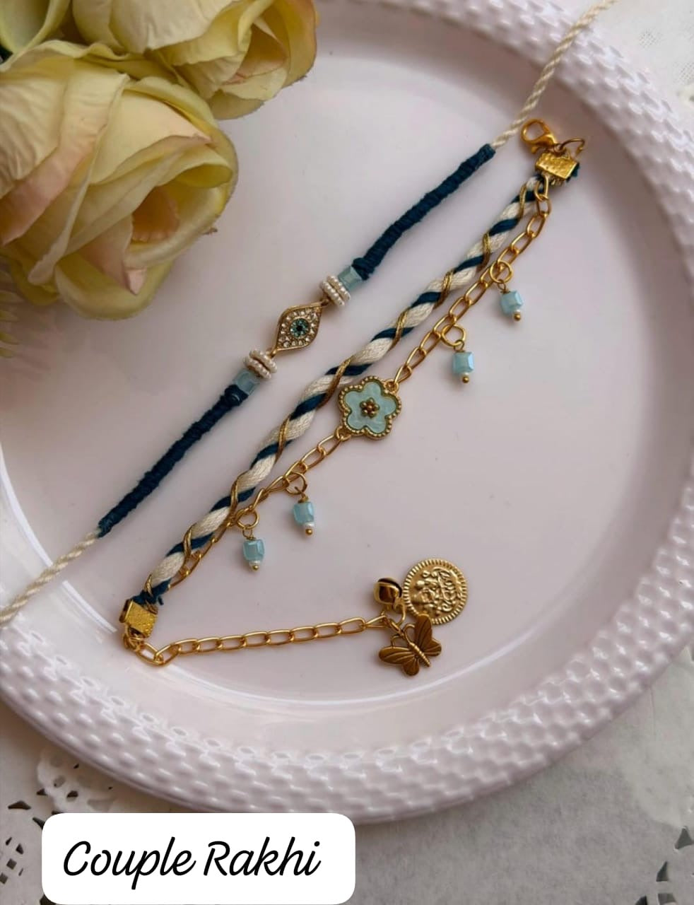 Couple Rakhi Set
