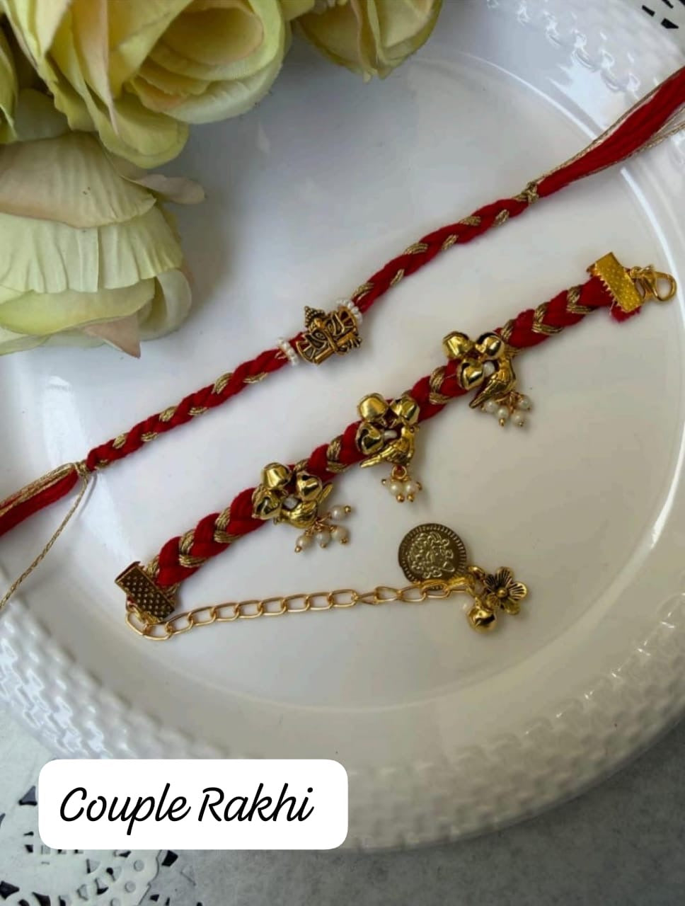 Couple Rakhi Set