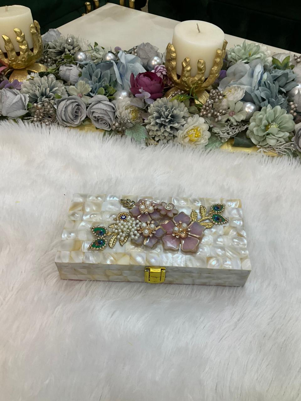 Mother of Pearl Cash Box