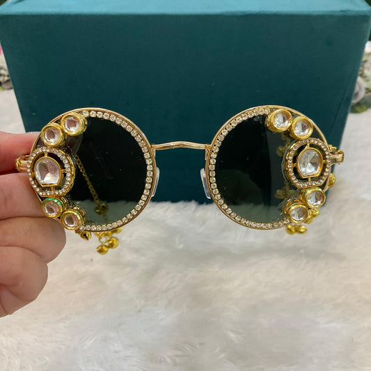 Kashmiri Goggles with Hanging Chains