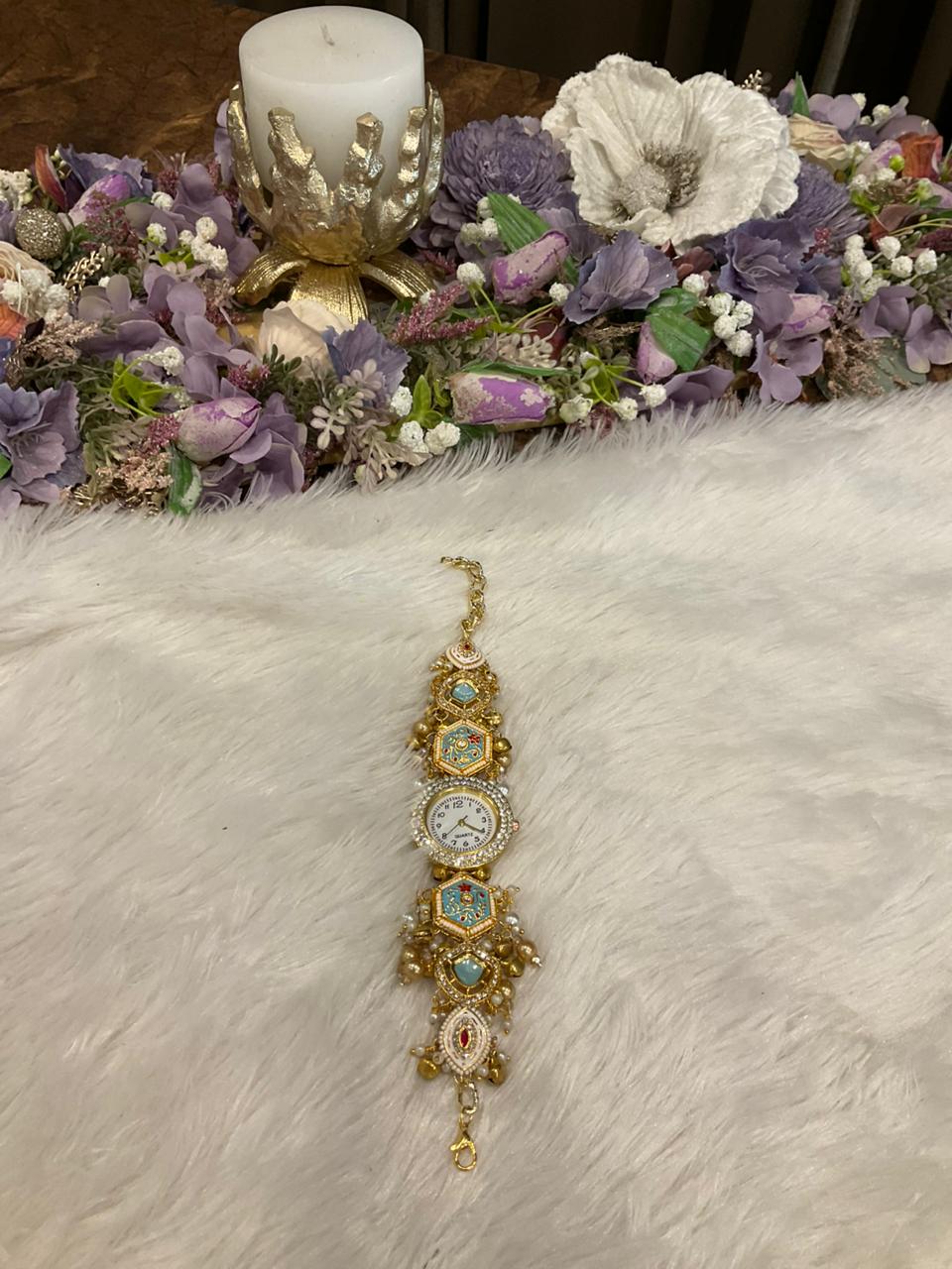 Kashmiri Style Designer Watch Bracelet
