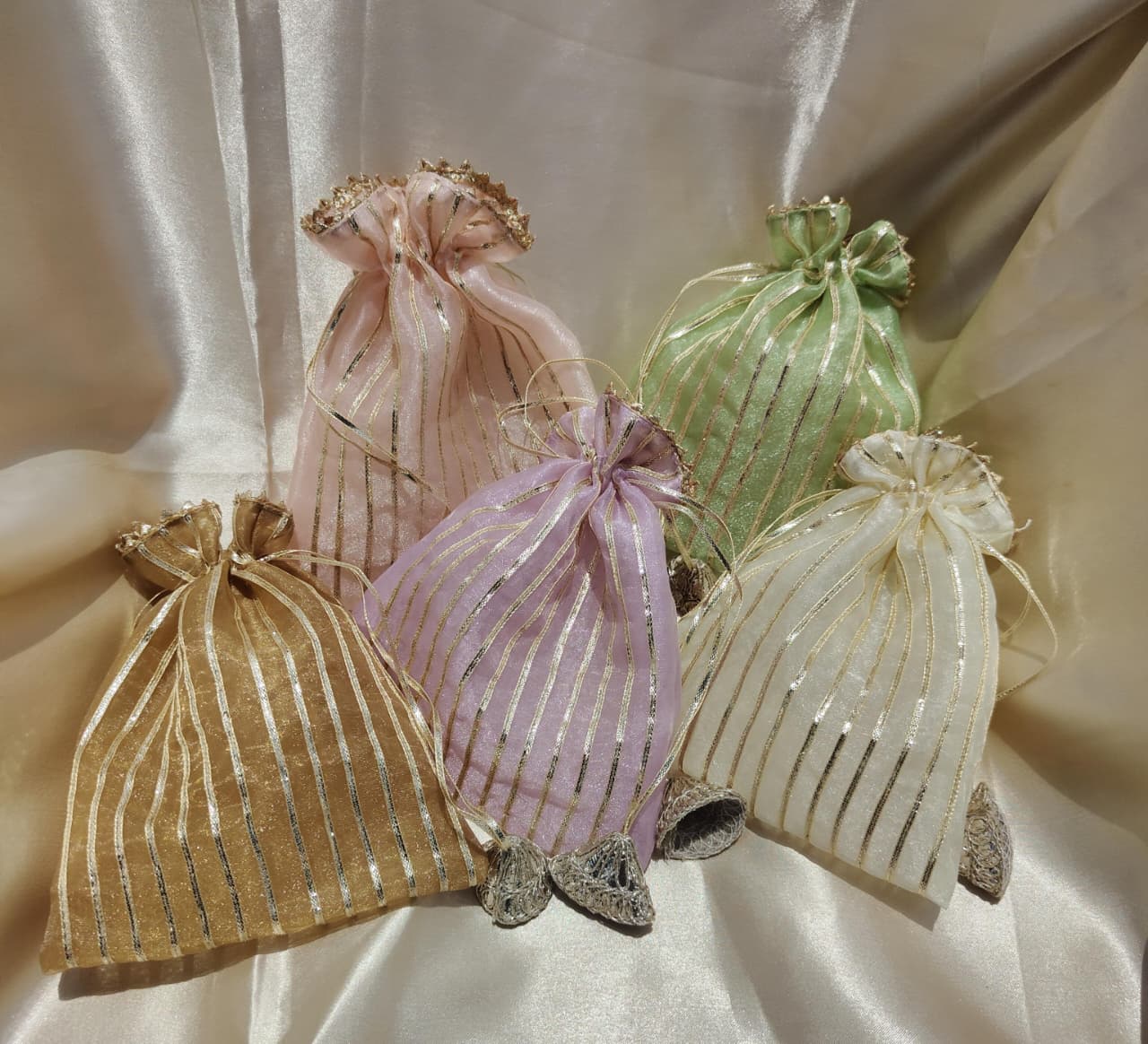 Gota Patti Potli Bags