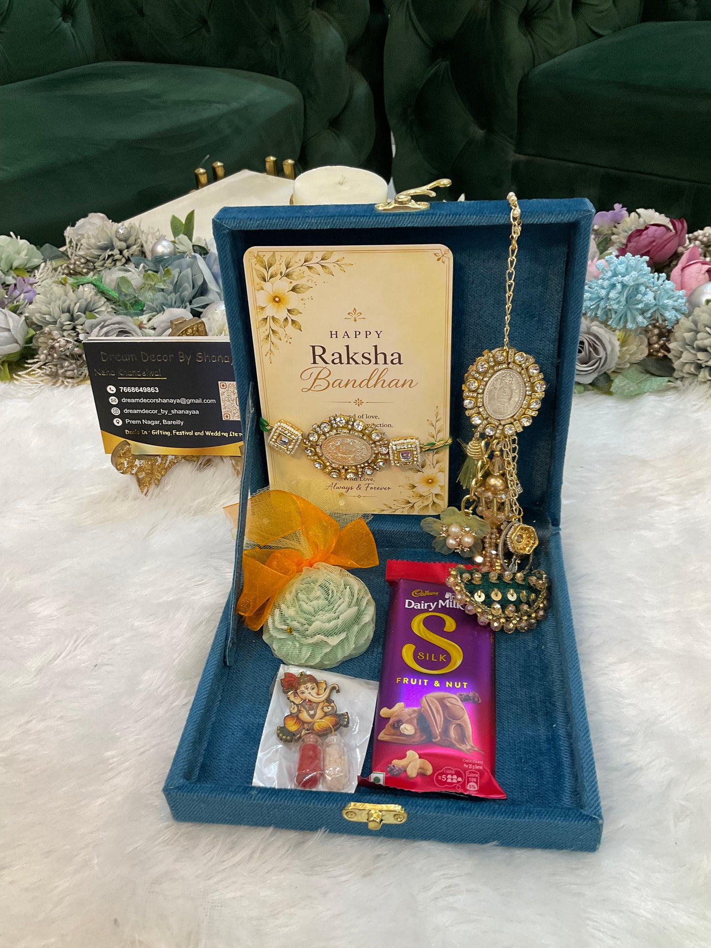 5gm Silver Coin Rakhi Hamper