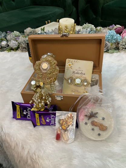 1gm Silver Coin Rakhi Hamper