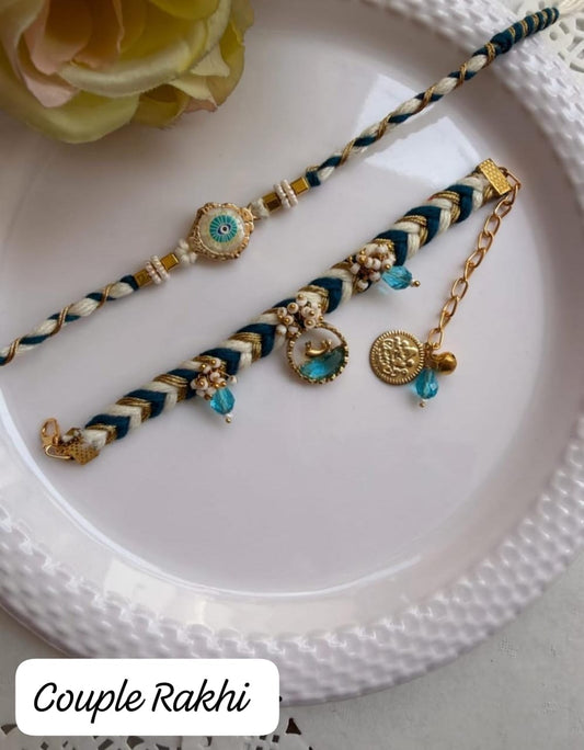 Couple Rakhi Set