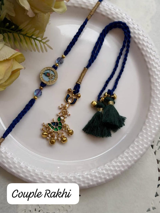 Couple Rakhi Set