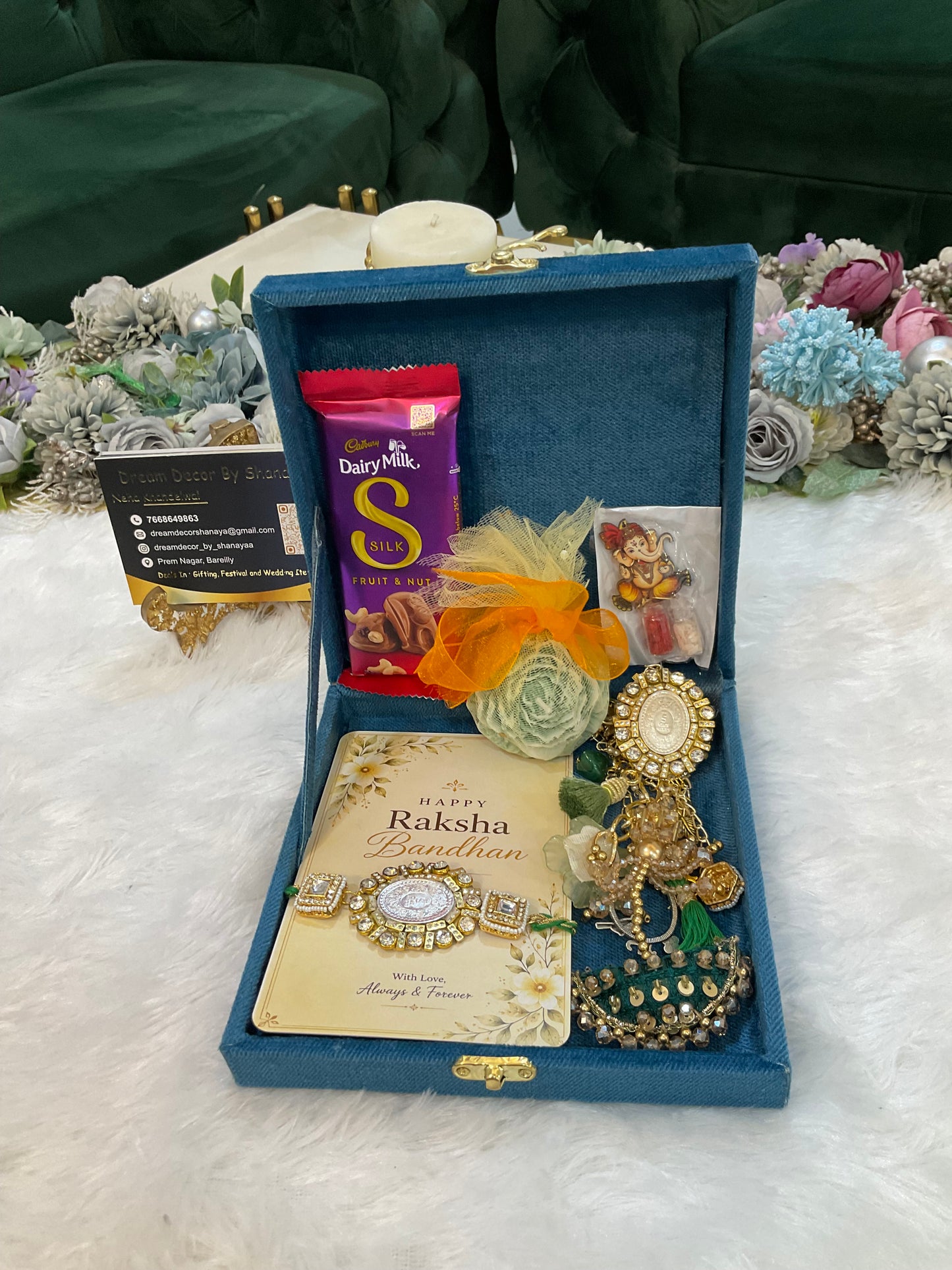 5gm Silver Coin Rakhi Hamper