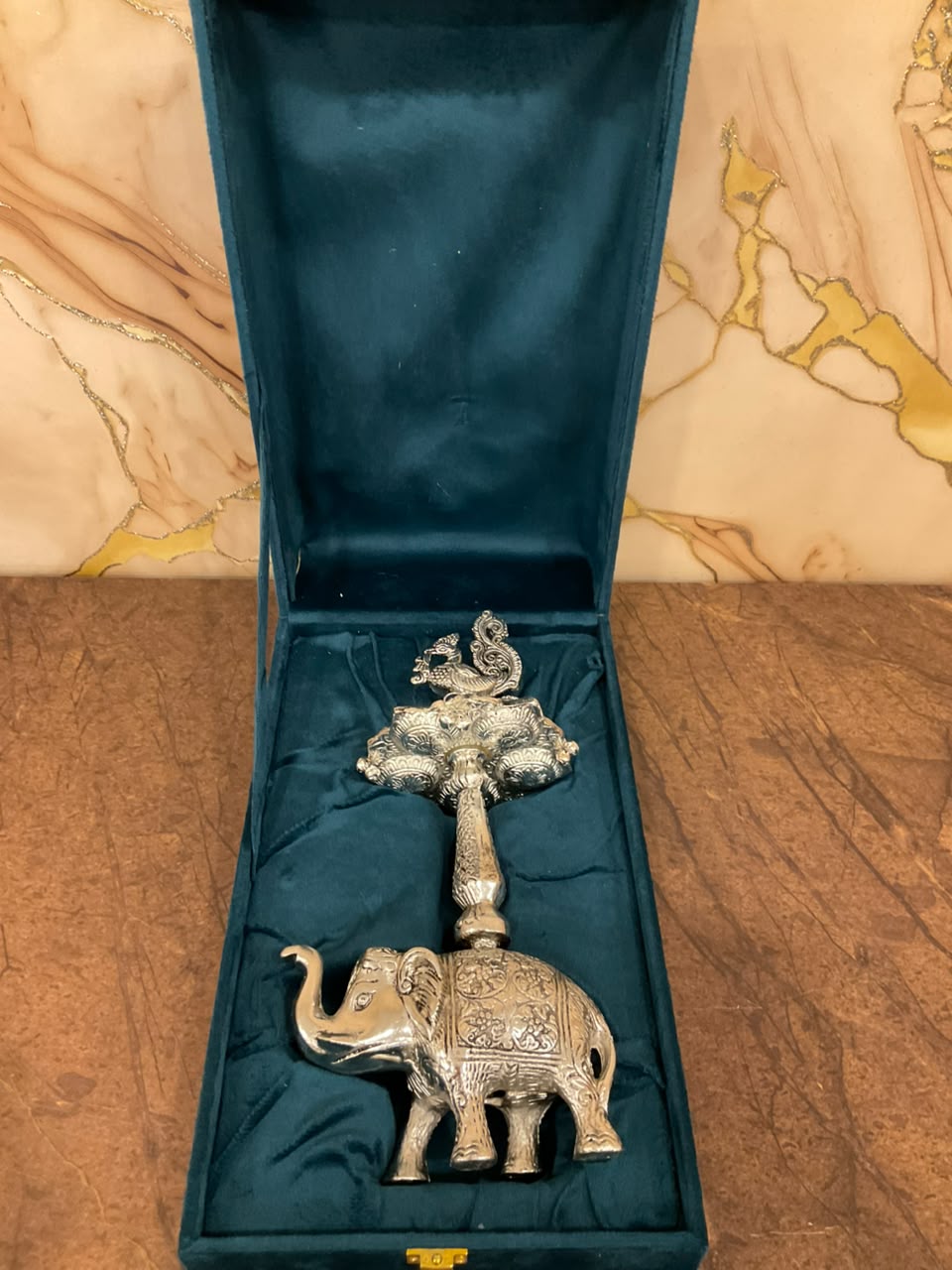 German Silver Elephant Samai