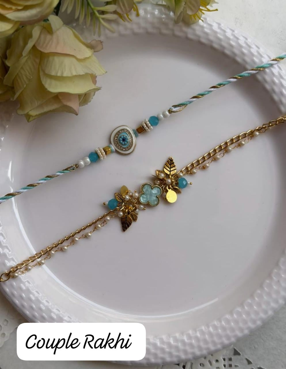Couple Rakhi Set