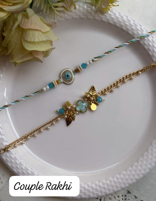 Couple Rakhi Set