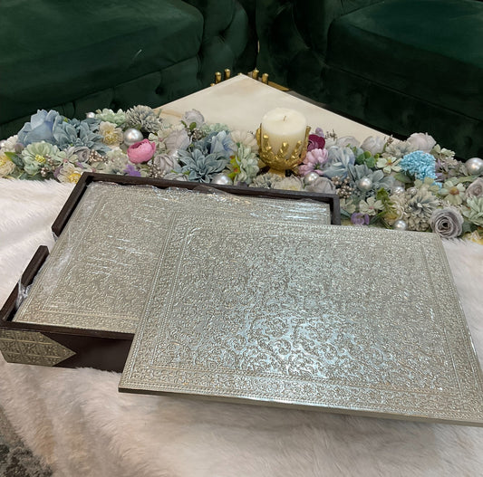 German Silver Dining Table Mats