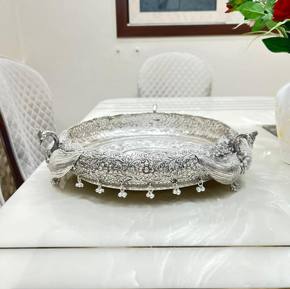 German Silver Premium Heavy Engraved Urli