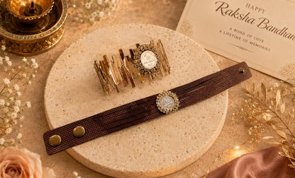 Silver Coin Rakhi