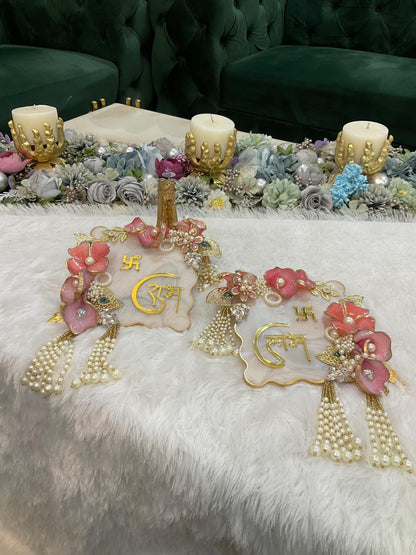 Resin Shubh Labh – 6 x 6 inches