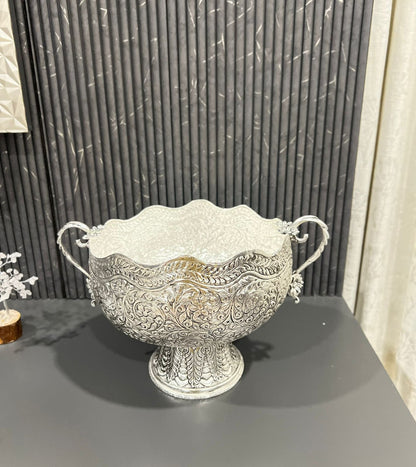 German Silver Hand-Engraved Premium Multi-Usage Bowl