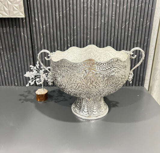 German Silver Hand-Engraved Premium Multi-Usage Bowl