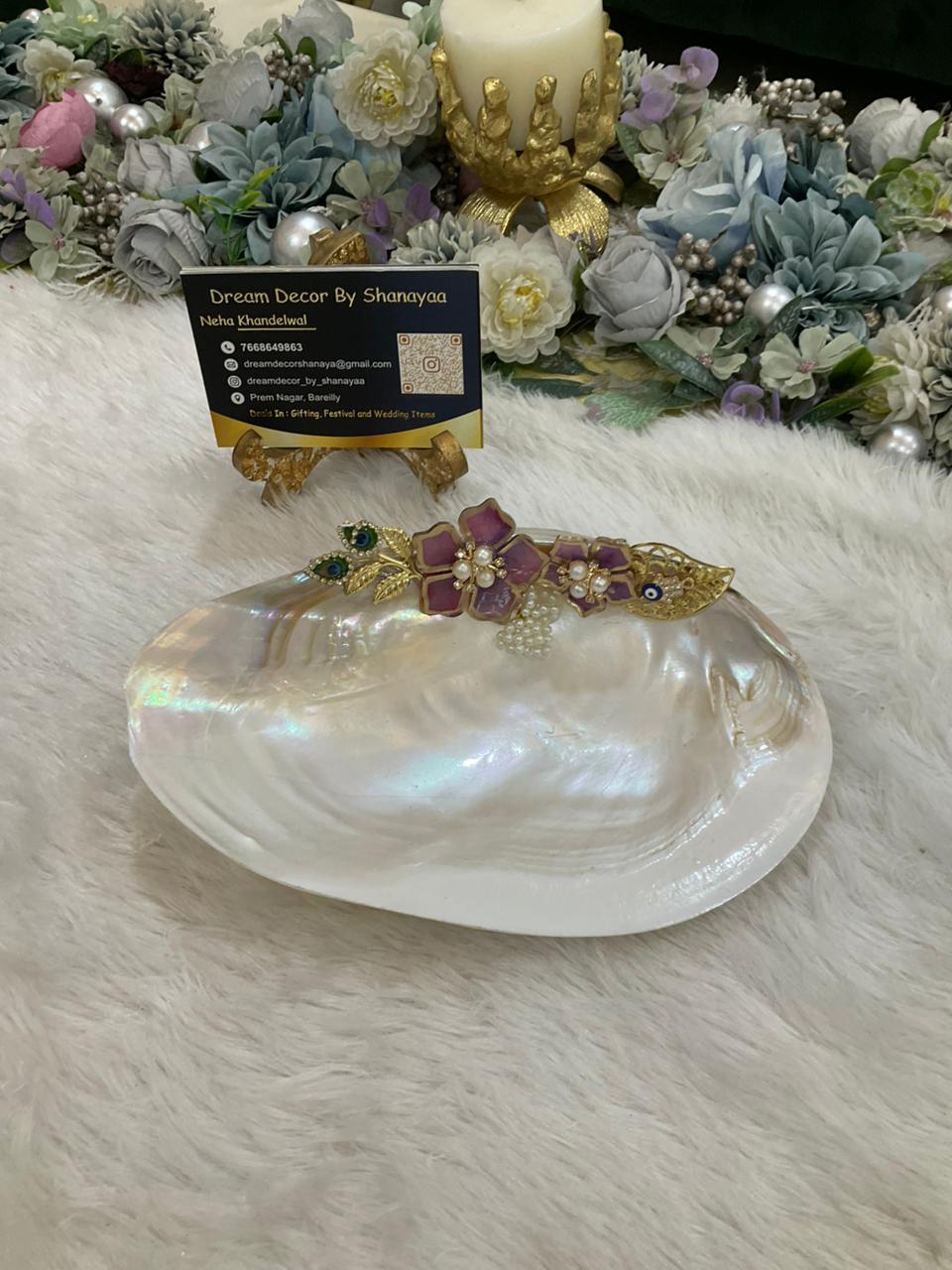 Mother of Pearl Shell Platter (Pack of 2)