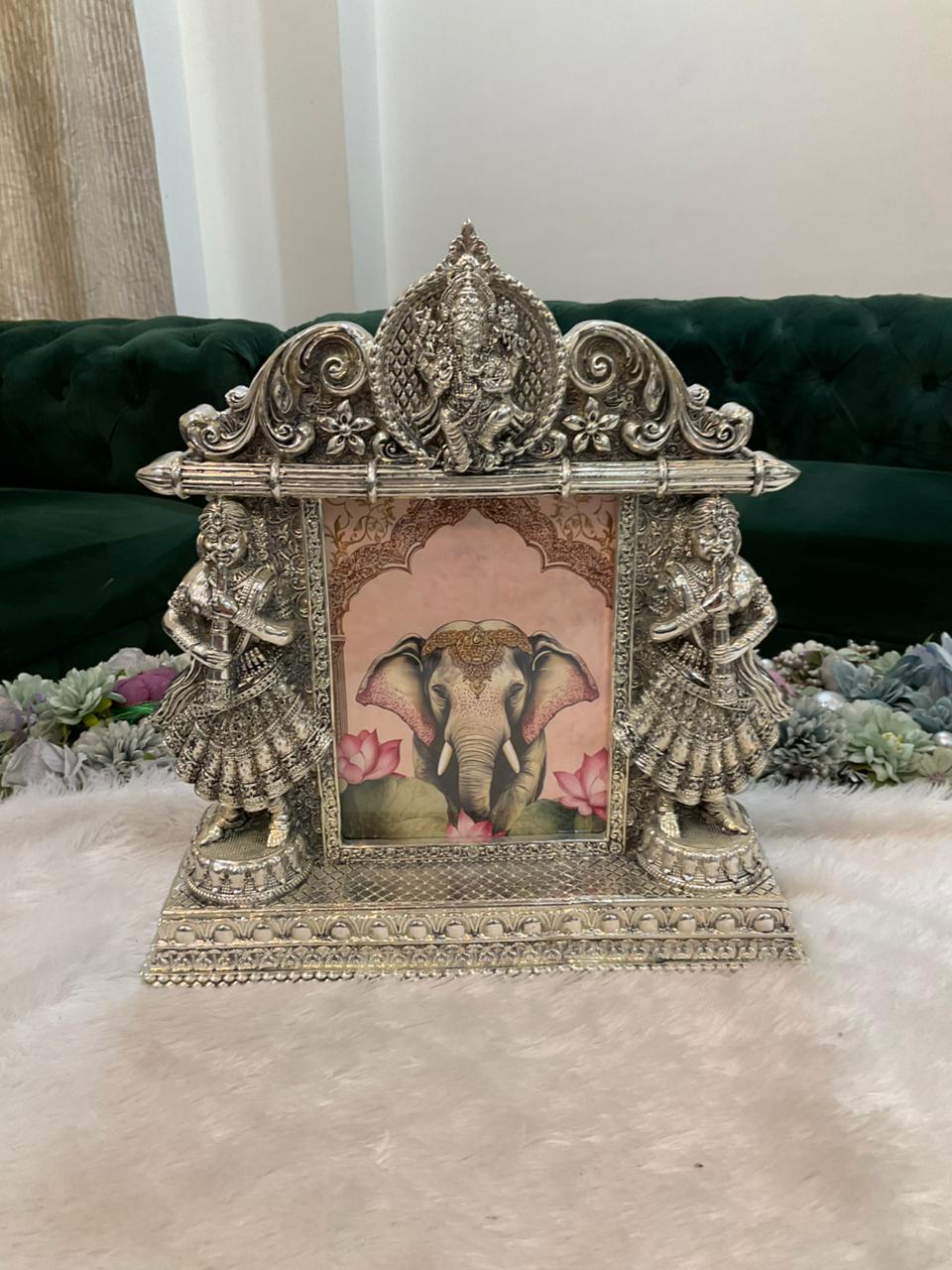 Real Silver Plated Luxury Wedding Invitation Frame