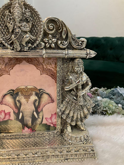 Real Silver Plated Luxury Wedding Invitation Frame