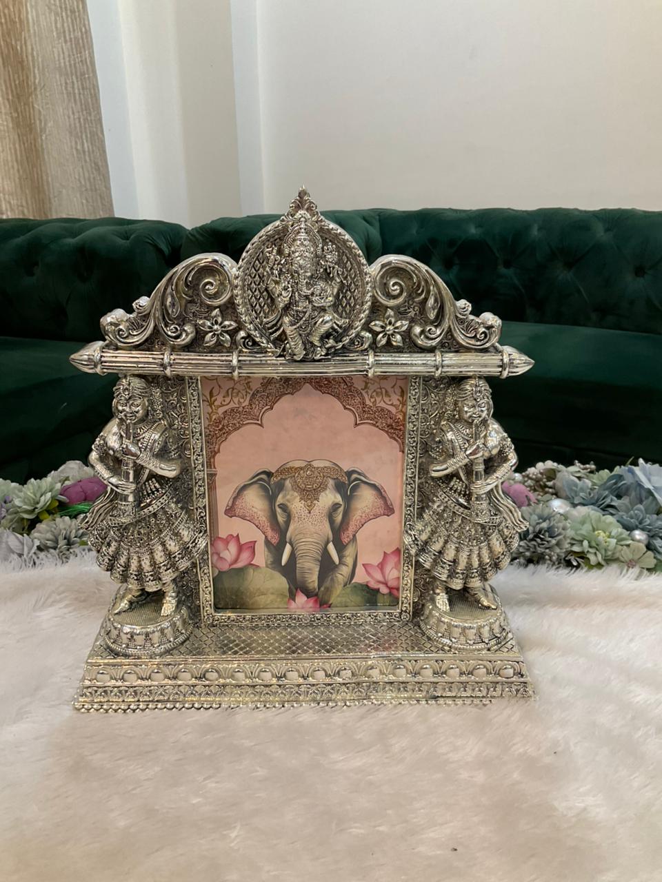 Real Silver Plated Luxury Wedding Invitation Frame