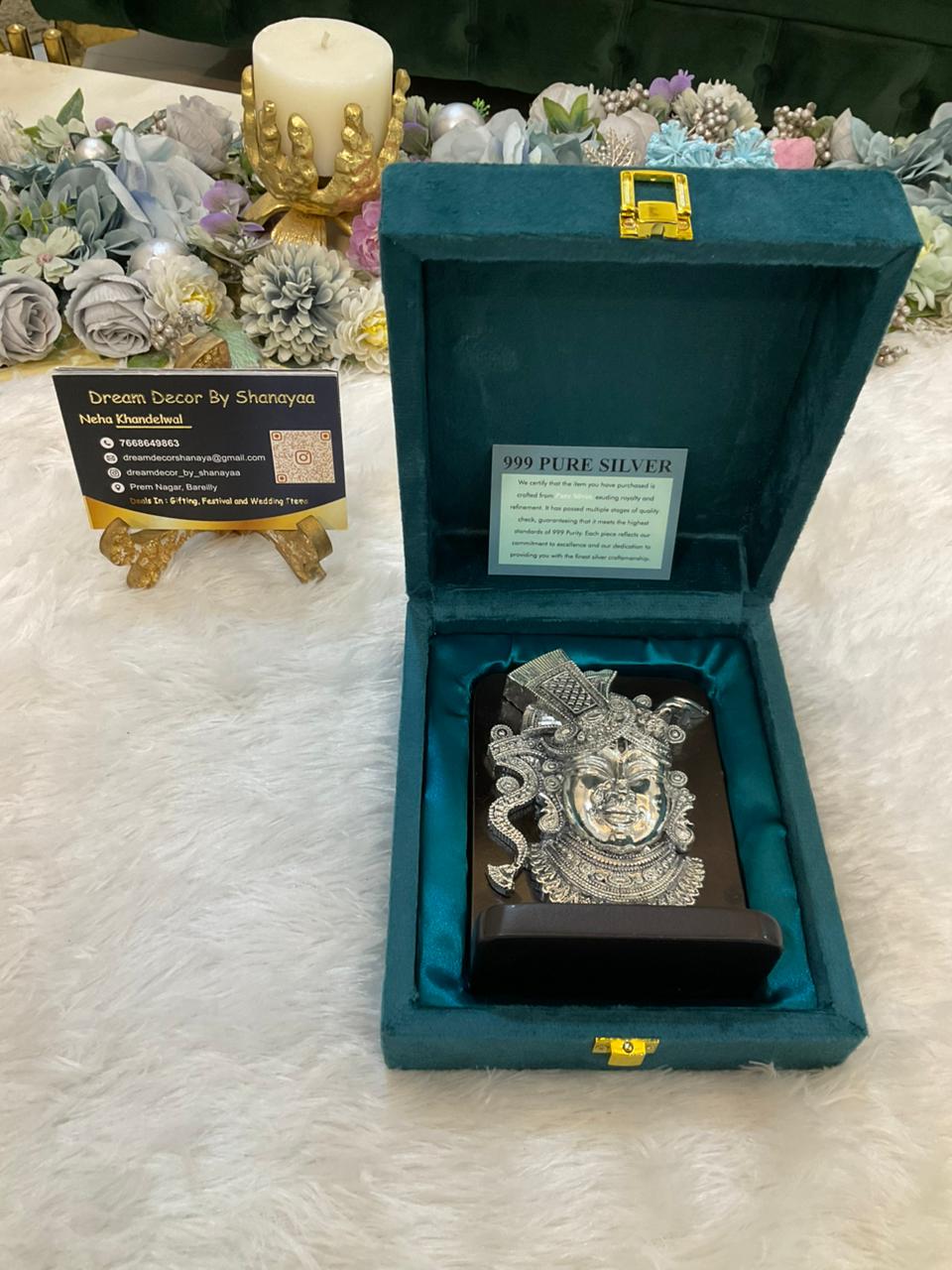 999 Pure Silver Plated Divine Standees (4 x 5 inches)