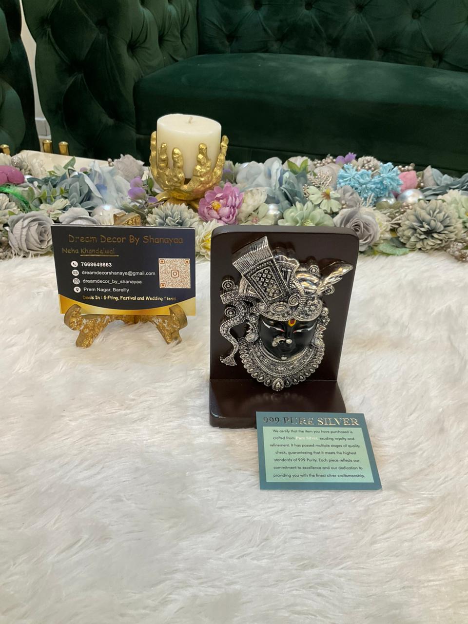 999 Pure Silver Plated Divine Standees (4 x 5 inches)