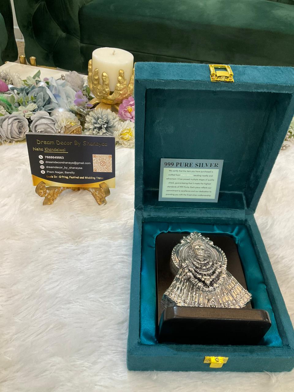 999 Pure Silver Plated Divine Standees (4 x 5 inches)