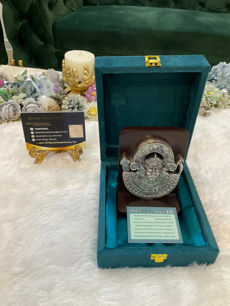 999 Pure Silver Plated Divine Standees (4 x 5 inches)