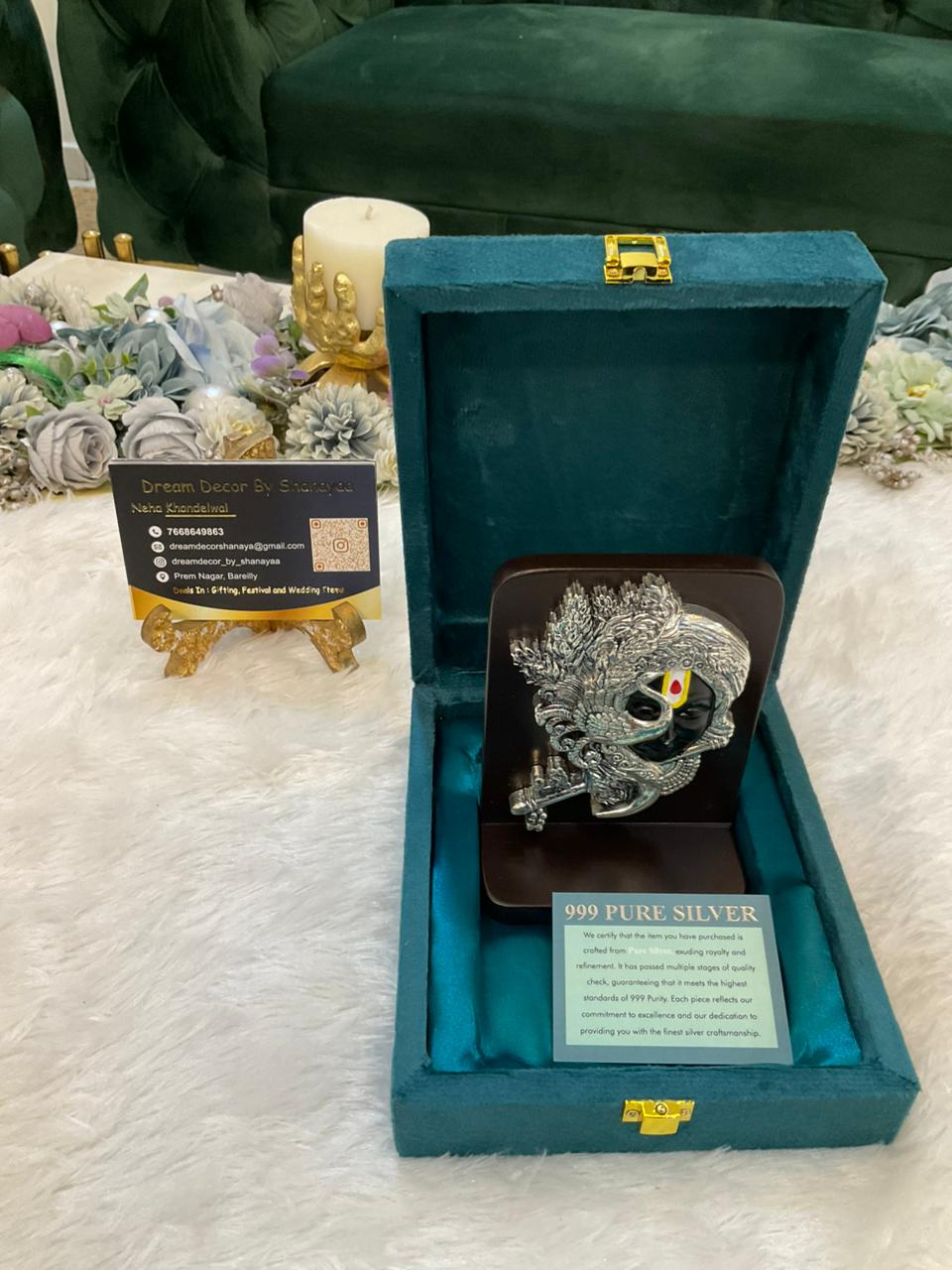 999 Pure Silver Plated Divine Standees (4 x 5 inches)