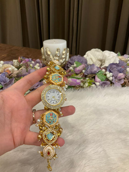 Kashmiri Style Designer Watch Bracelet