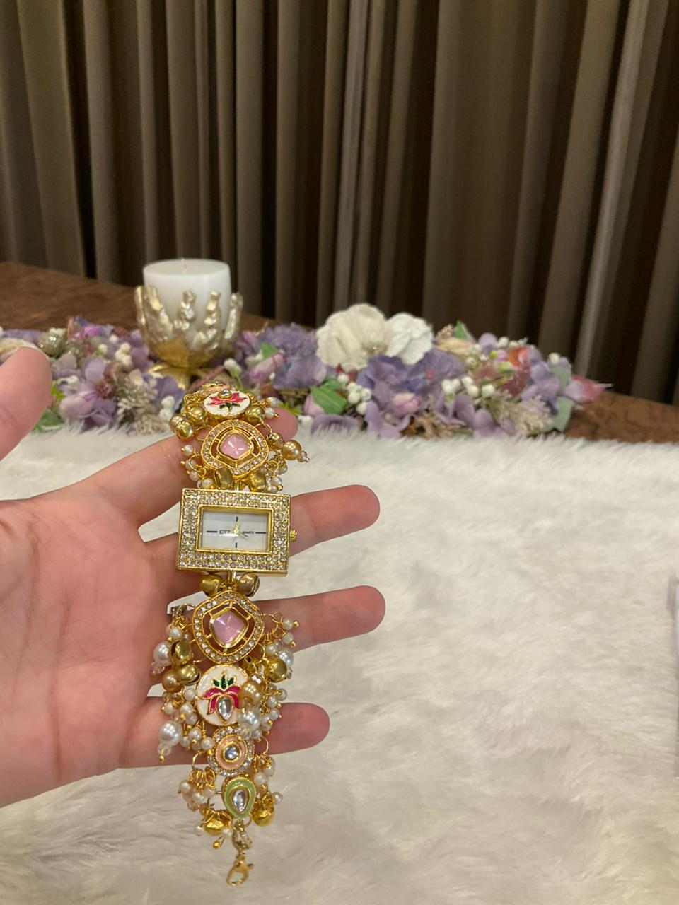Kashmiri Style Designer Watch Bracelet
