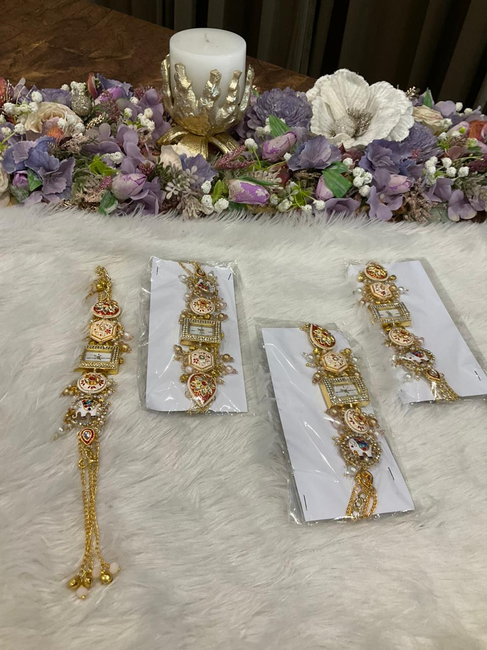 Kashmiri Style Designer Watch Bracelet