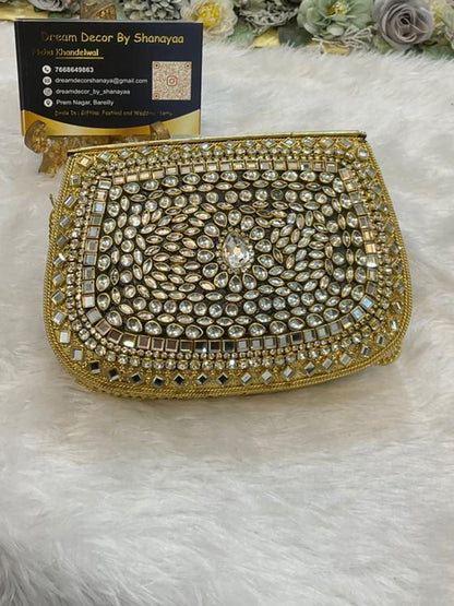 Designer Metal Clutch