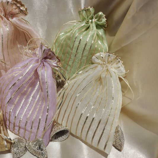 Gota Patti Potli Bags