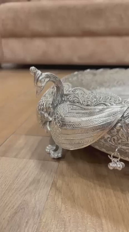 German Silver Premium Heavy Engraved Urli