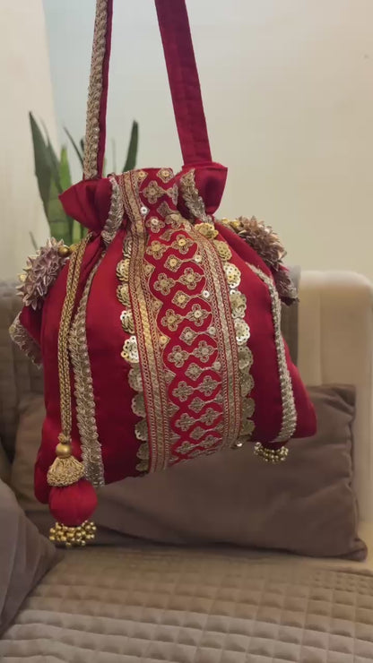 ✨ Classic Designer Potli