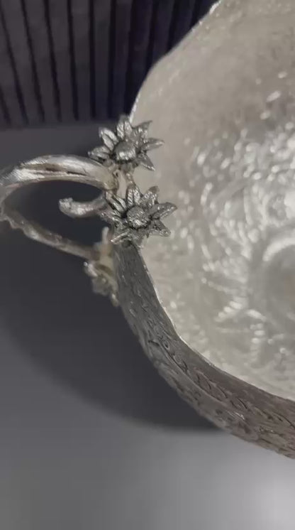 German Silver Hand-Engraved Premium Multi-Usage Bowl