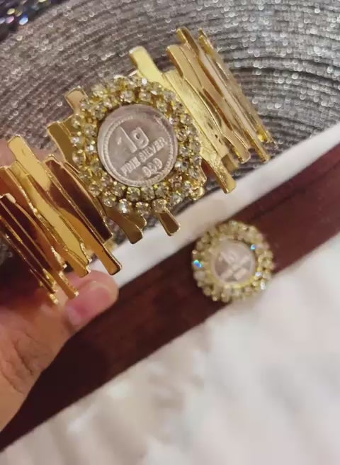 Silver Coin Rakhi