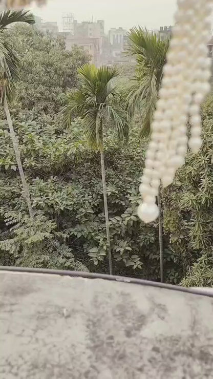 Traditional Luxury German Silver Dangler Clutch