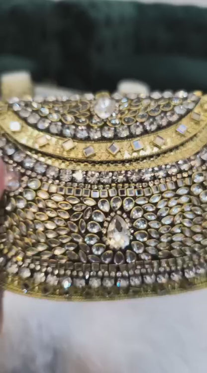 Designer Metal Clutch