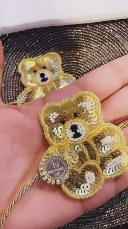 Kids Silver Coin Rakhi